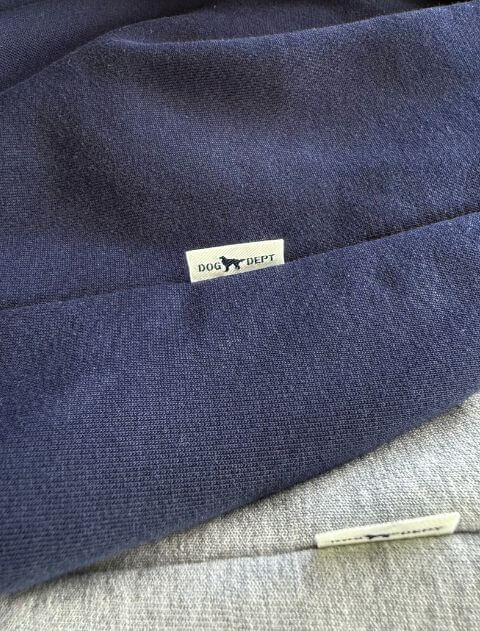 ニット重ね着風クルースウェット   ブランドのドッグデプト/DOG DEPT