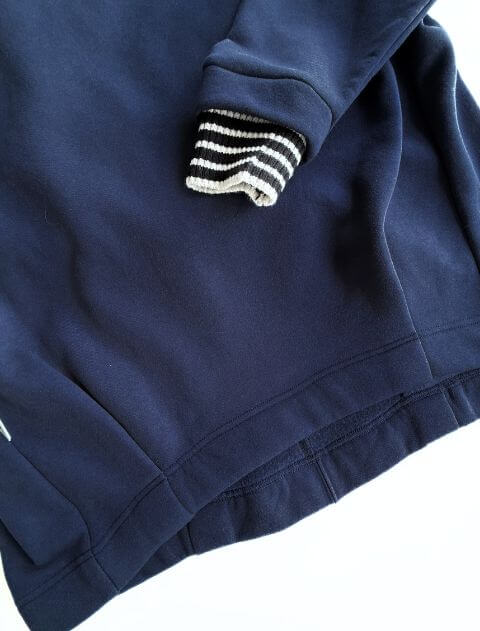 ニット重ね着風クルースウェット   ブランドのドッグデプト/DOG DEPT