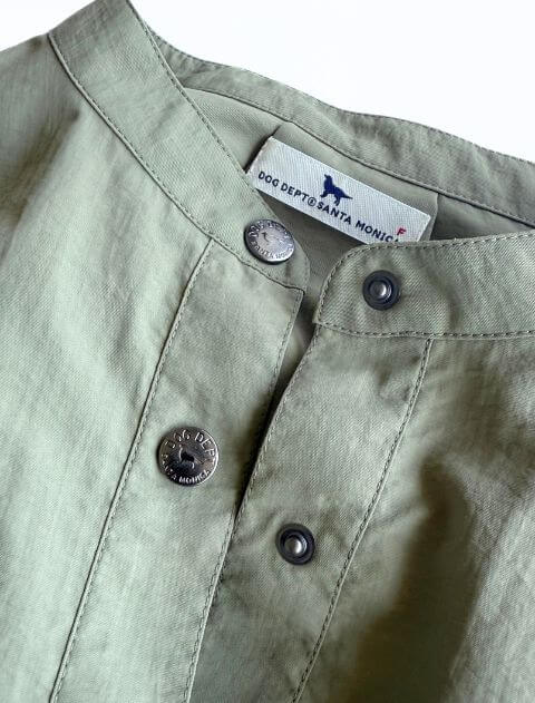 撥水ナイロンワッシャーシャツ   ブランドのドッグデプト/DOG DEPT