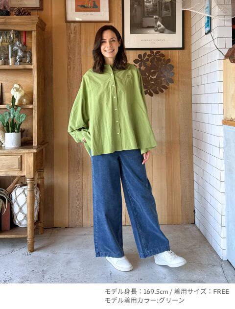 立体袖シャツ   ブランドのドッグデプト/DOG DEPT