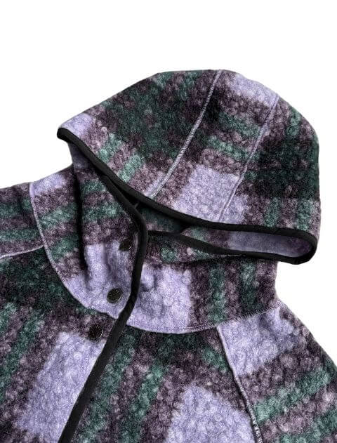 WOMEN】ブークレボタンパーカー