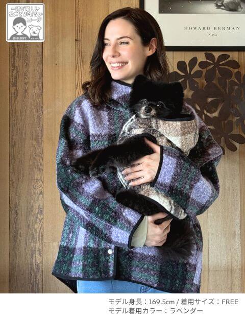 WOMEN】ブークレボタンパーカー