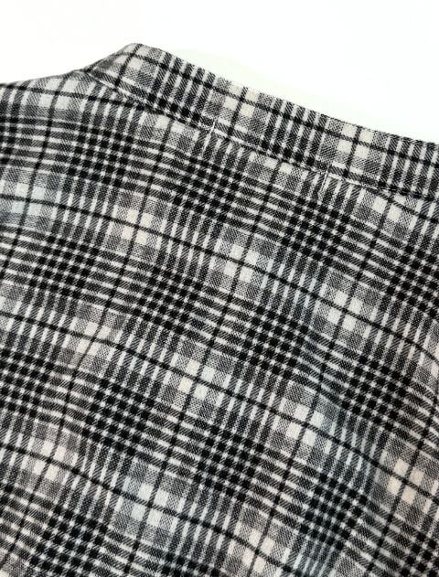 起毛チェックウエストギャザーシャツ ブランドのドッグデプト/DOG DEPT