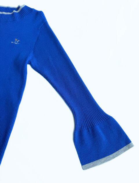 袖フレアリブニット   ブランドのドッグデプト/DOG DEPT