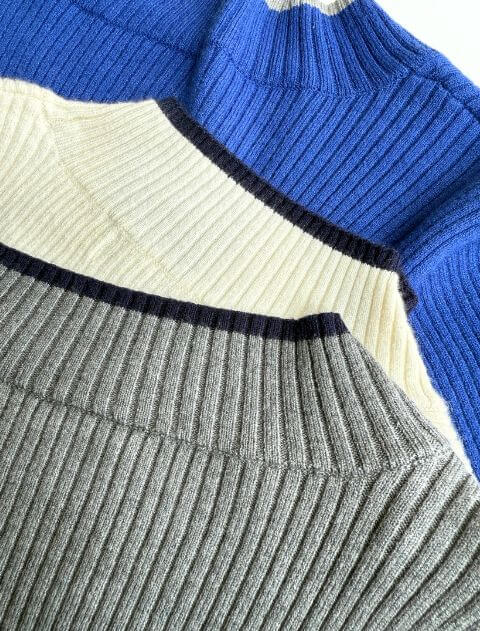 袖フレアリブニット   ブランドのドッグデプト/DOG DEPT