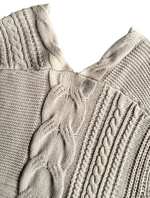 ケーブル編みベスト   ブランドのドッグデプト/DOG DEPT