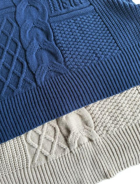 ケーブル編みベスト   ブランドのドッグデプト/DOG DEPT