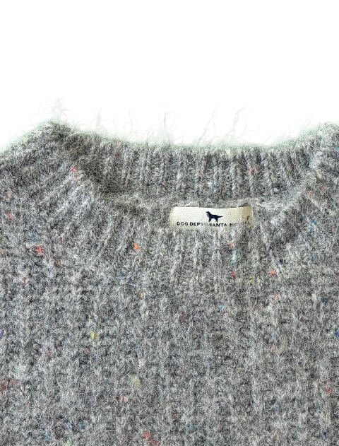 mixヤーン畦編みプルオーバー   ブランドのドッグデプト/DOG DEPT