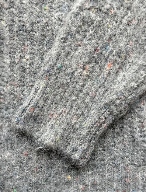 mixヤーン畦編みプルオーバー   ブランドのドッグデプト/DOG DEPT