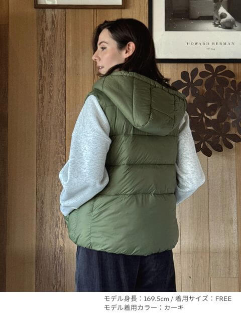 中綿ベスト   ブランドのドッグデプト/DOG DEPT