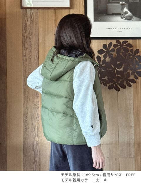 中綿ベスト   ブランドのドッグデプト/DOG DEPT