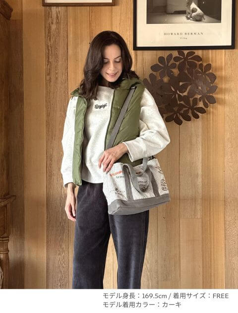 中綿ベスト   ブランドのドッグデプト/DOG DEPT