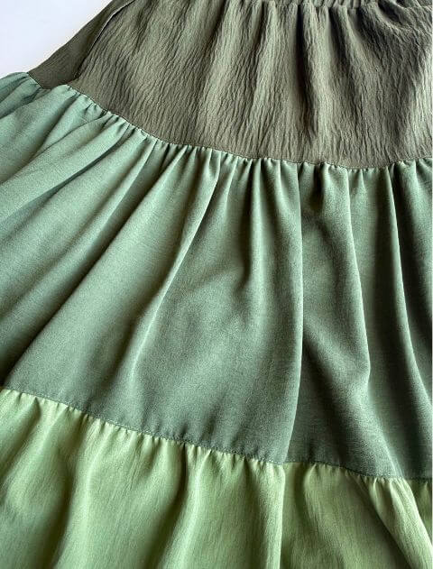 グラデティアードスカート ブランドのドッグデプト/DOG DEPT