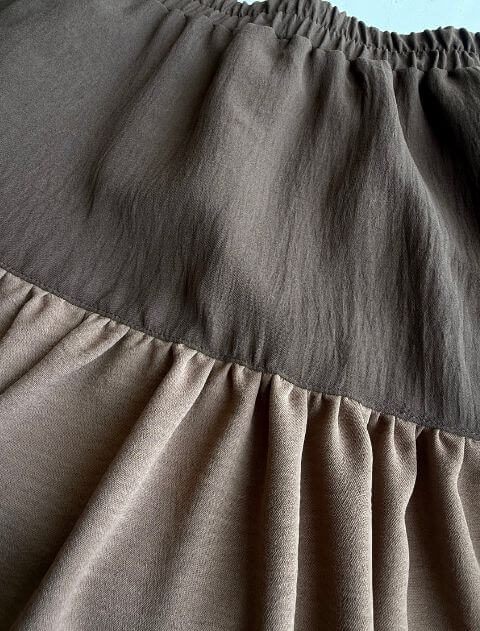 グラデティアードスカート ブランドのドッグデプト/DOG DEPT