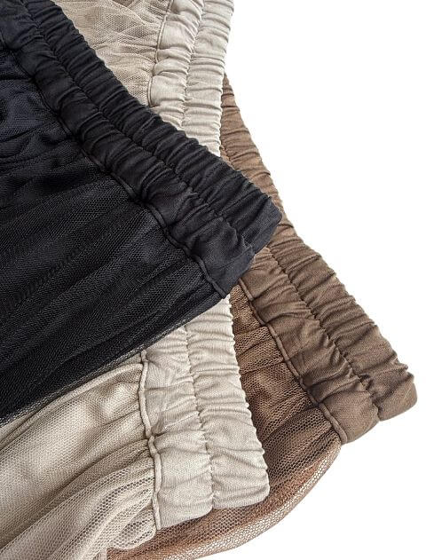 チュールプリーツスカート ブランドのドッグデプト/DOG DEPT