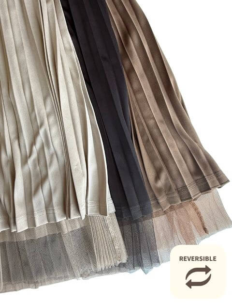 チュールプリーツスカート ブランドのドッグデプト/DOG DEPT