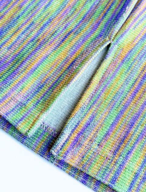 カラフルメランジナロースカート ブランドのドッグデプト/DOG DEPT