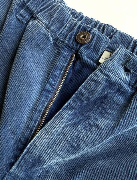 インディゴコールワイドパンツ ブランドのドッグデプト/DOG DEPT