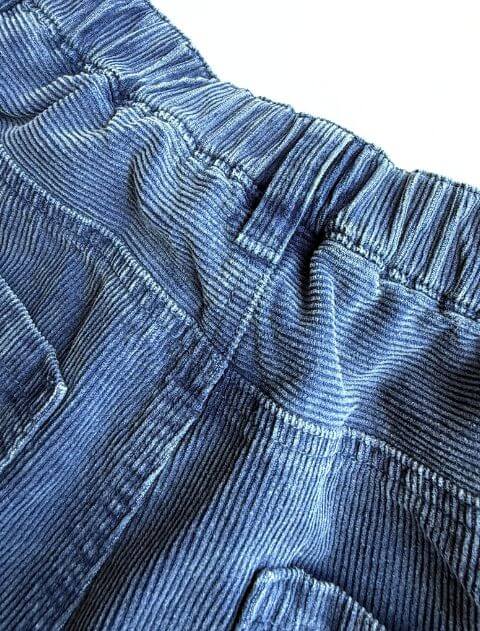 インディゴコールワイドパンツ ブランドのドッグデプト/DOG DEPT