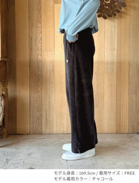 カットコーデュロイパンツ ブランドのドッグデプト/DOG DEPT