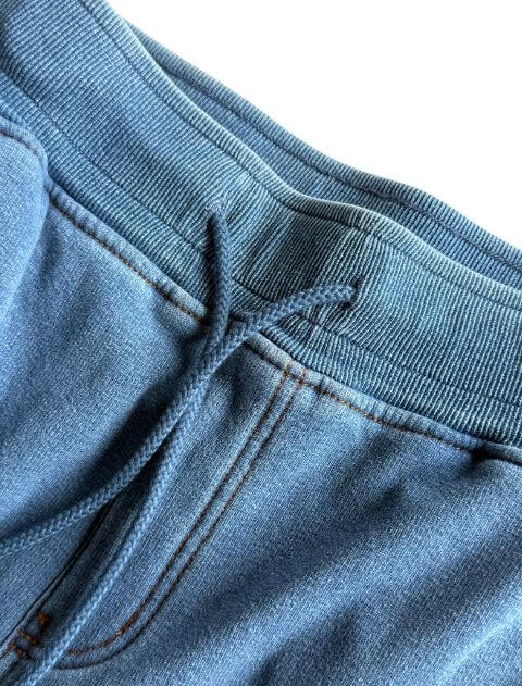 裏シャギーニットデニムワイドパンツ ブランドのドッグデプト/DOG DEPT