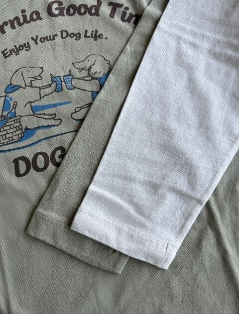 ピクニックドッグロンT   ブランドのドッグデプト/DOG DEPT