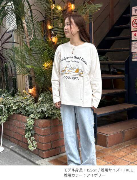 ピクニックドッグロンT   ブランドのドッグデプト/DOG DEPT