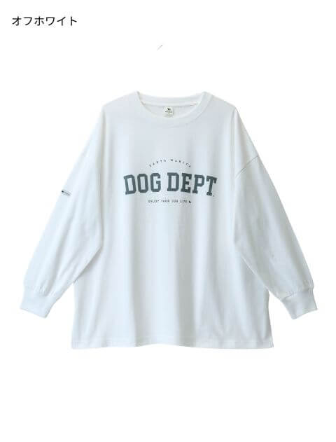 ロゴプリントロンT   ブランドのドッグデプト/DOG DEPT