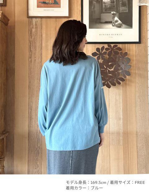 ロゴプリントロンT   ブランドのドッグデプト/DOG DEPT