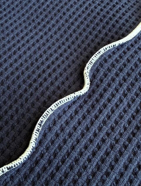 ハイテンションワッフル配色メローロンT   ブランドのドッグデプト/DOG DEPT