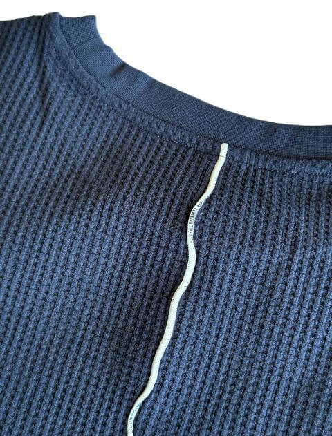 ハイテンションワッフル配色メローロンT   ブランドのドッグデプト/DOG DEPT