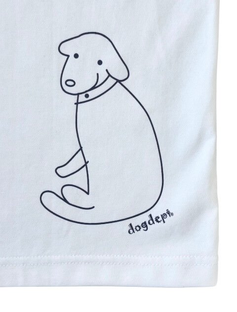 ドッグイラスト復刻T   ブランドのドッグデプト/DOG DEPT