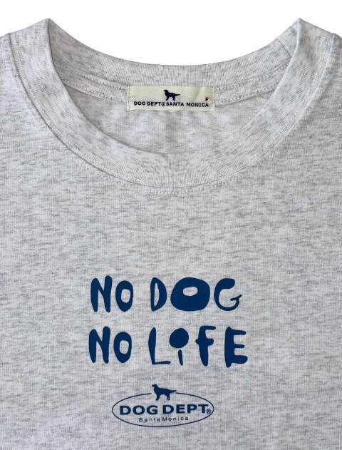 no dog no life 復刻T   ブランドのドッグデプト/DOG DEPT