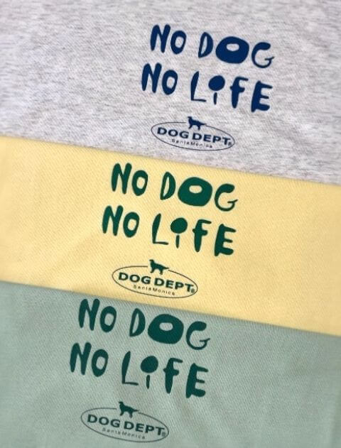 no dog no life 復刻T   ブランドのドッグデプト/DOG DEPT