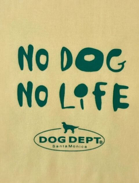 no dog no life 復刻T   ブランドのドッグデプト/DOG DEPT
