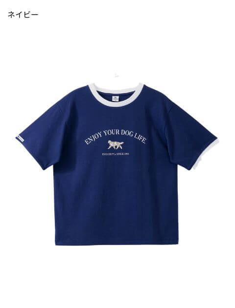 リンガーTシャツ   ブランドのドッグデプト/DOG DEPT