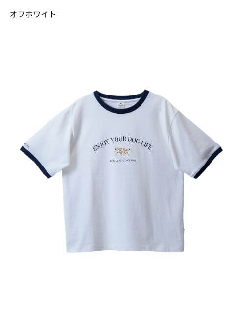 リンガーTシャツ   ブランドのドッグデプト/DOG DEPT