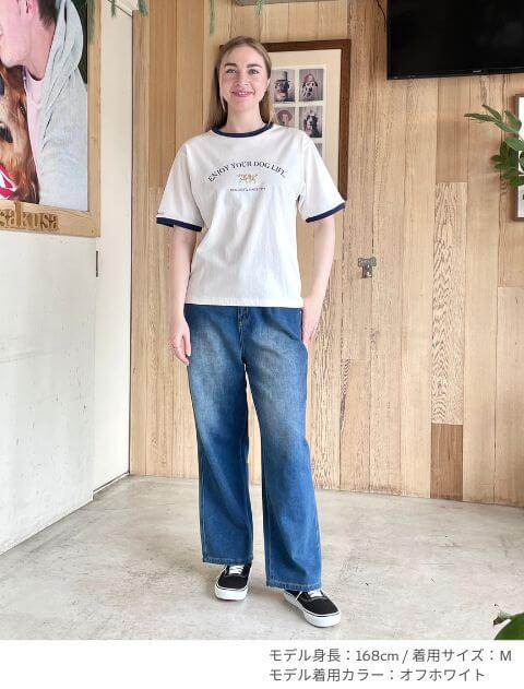 リンガーTシャツ   ブランドのドッグデプト/DOG DEPT