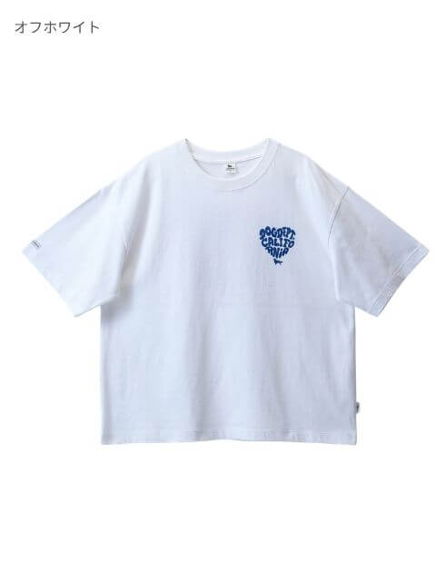 ハートモチーフTシャツ   ブランドのドッグデプト/DOG DEPT
