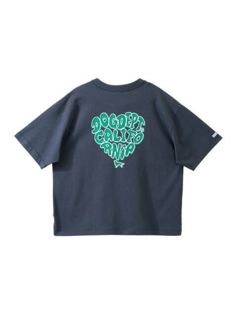 ハートモチーフTシャツ   ブランドのドッグデプト/DOG DEPT