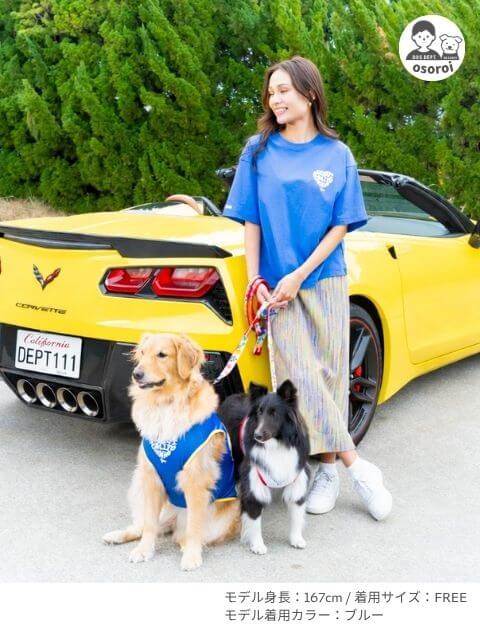 ハートモチーフTシャツ   ブランドのドッグデプト/DOG DEPT