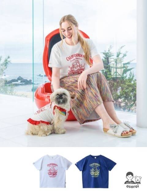 【WOMEN】california sweet time Tシャツ