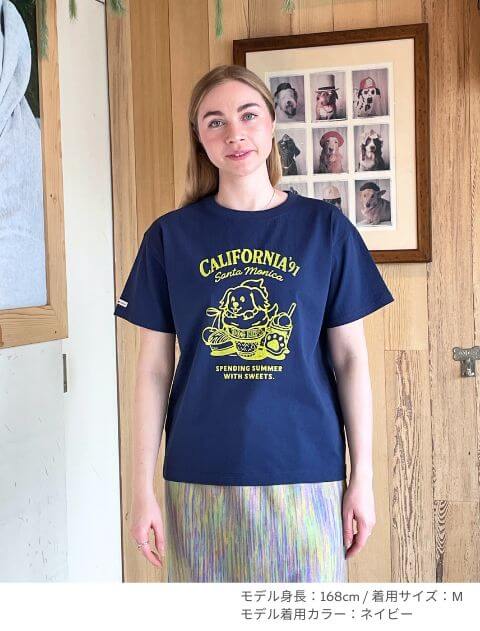 california sweet time Tシャツ   ブランドのドッグデプト/DOG DEPT