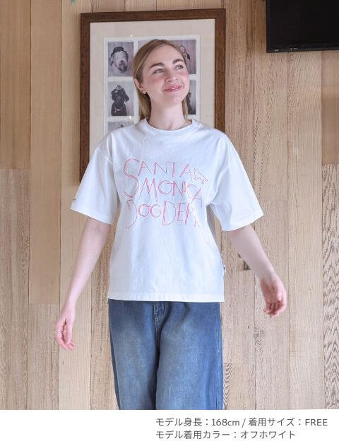 ネオンロゴ　Tシャツ   ブランドのドッグデプト/DOG DEPT