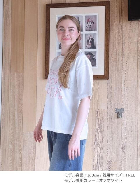 ネオンロゴ　Tシャツ   ブランドのドッグデプト/DOG DEPT