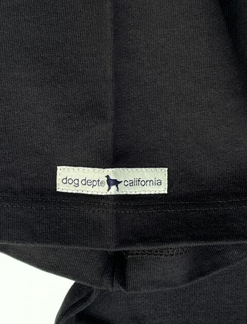 チェーン刺繍　Tシャツ   ブランドのドッグデプト/DOG DEPT
