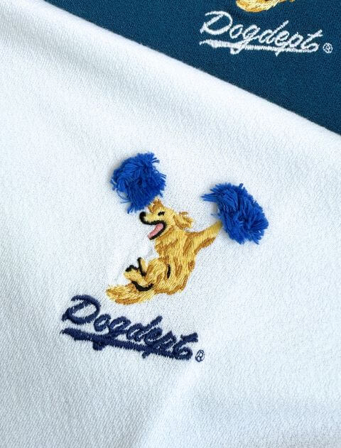 cheer dog レディースTシャツ   ブランドのドッグデプト/DOG DEPT