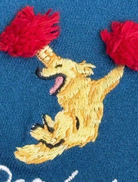 cheer dog レディースTシャツ   ブランドのドッグデプト/DOG DEPT