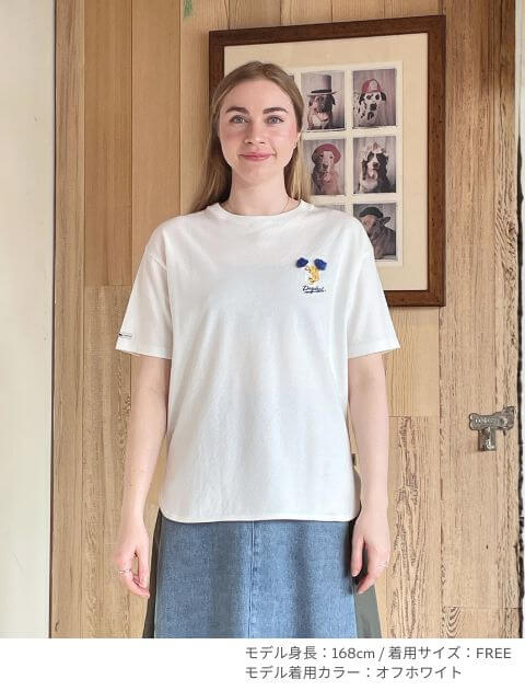 cheer dog レディースTシャツ   ブランドのドッグデプト/DOG DEPT