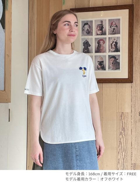 cheer dog レディースTシャツ   ブランドのドッグデプト/DOG DEPT